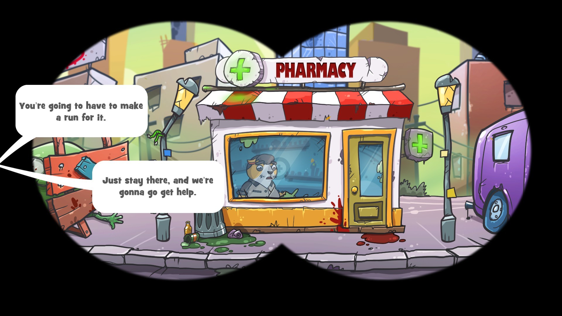 Скриншот из игры Scheming Through The Zombie Apocalypse: The Beginning - 33