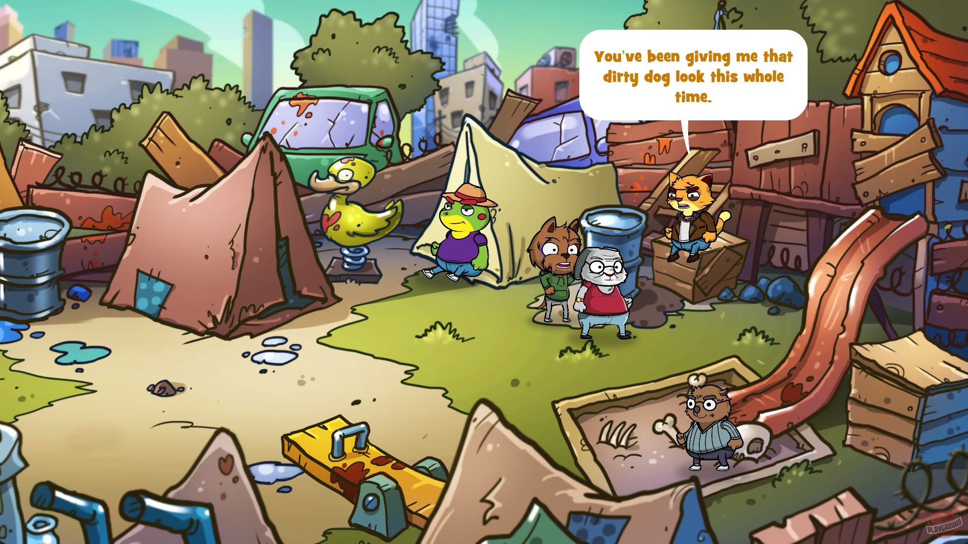 Скриншот из игры Scheming Through The Zombie Apocalypse: The Beginning - 23