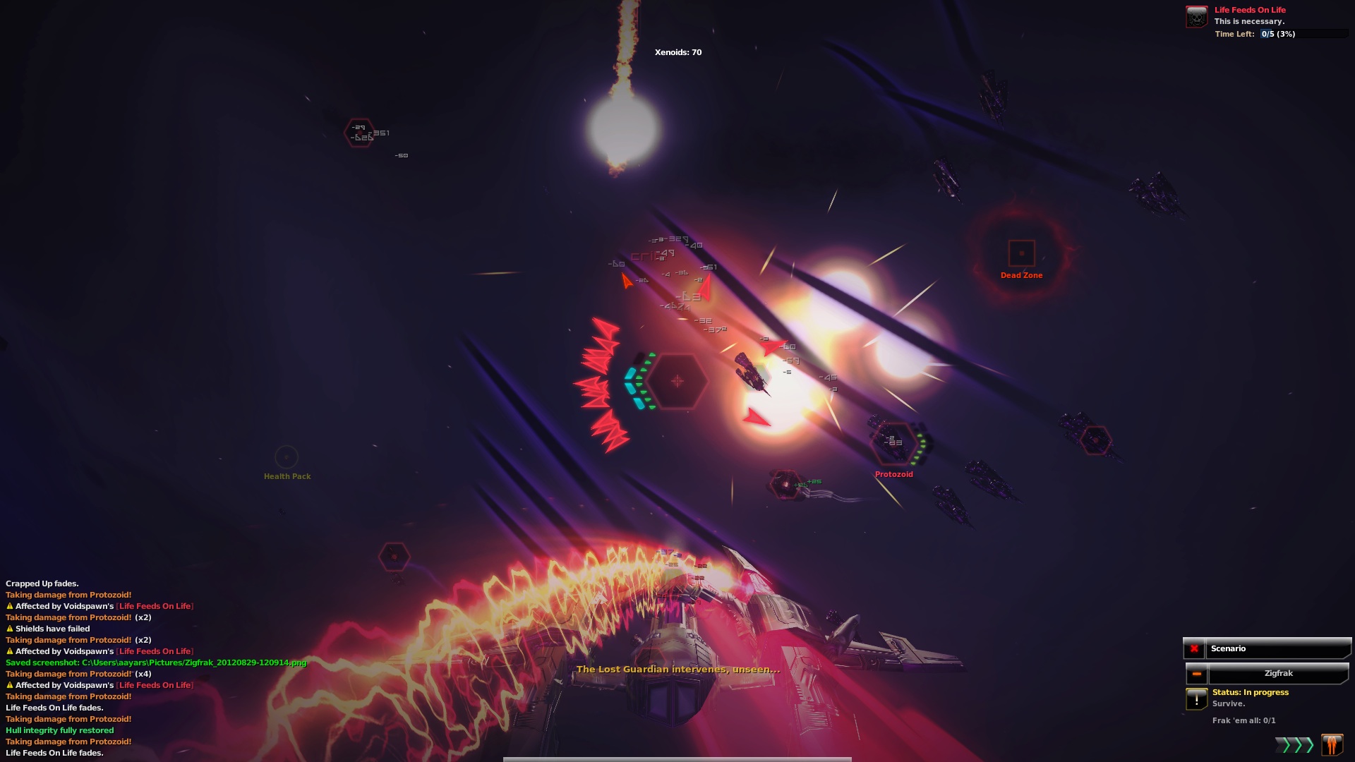 Скриншот из игры Zigfrak - 16