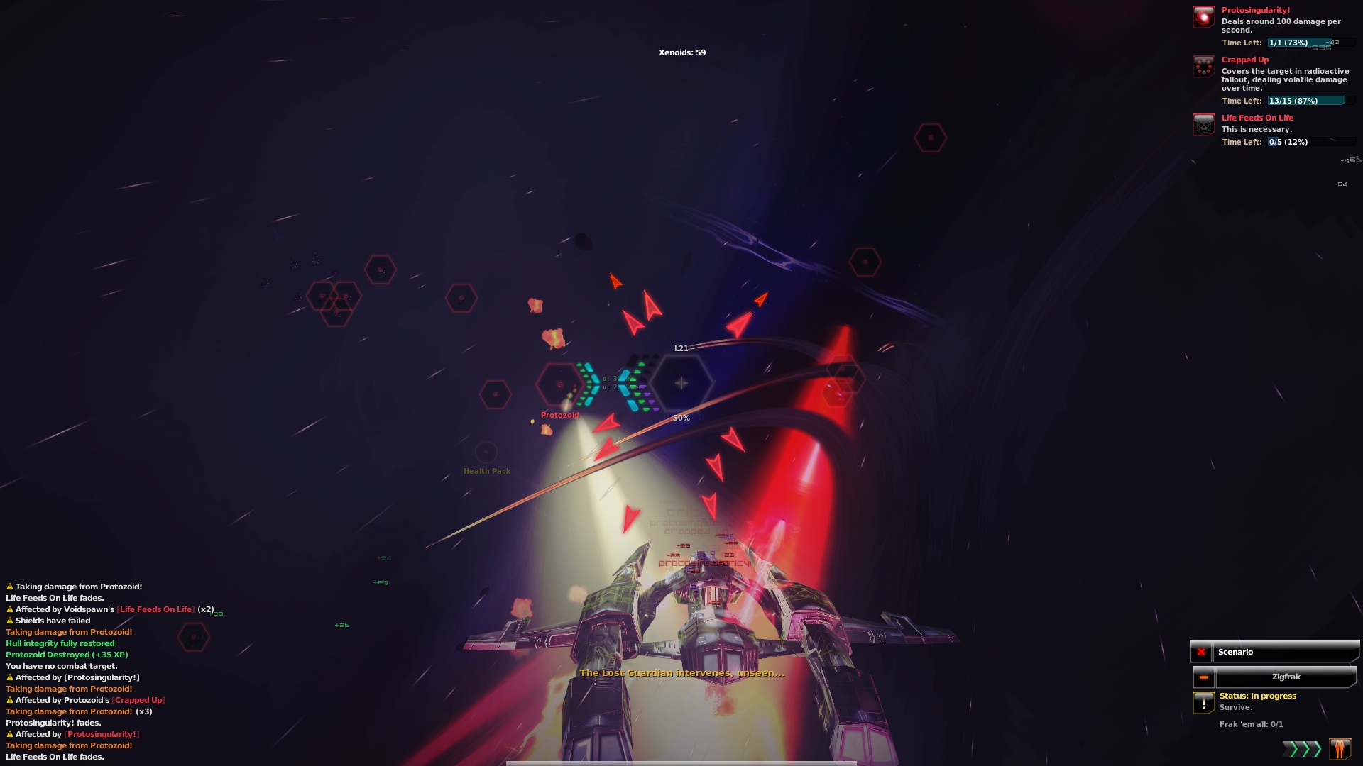 Скриншот из игры Zigfrak - 28