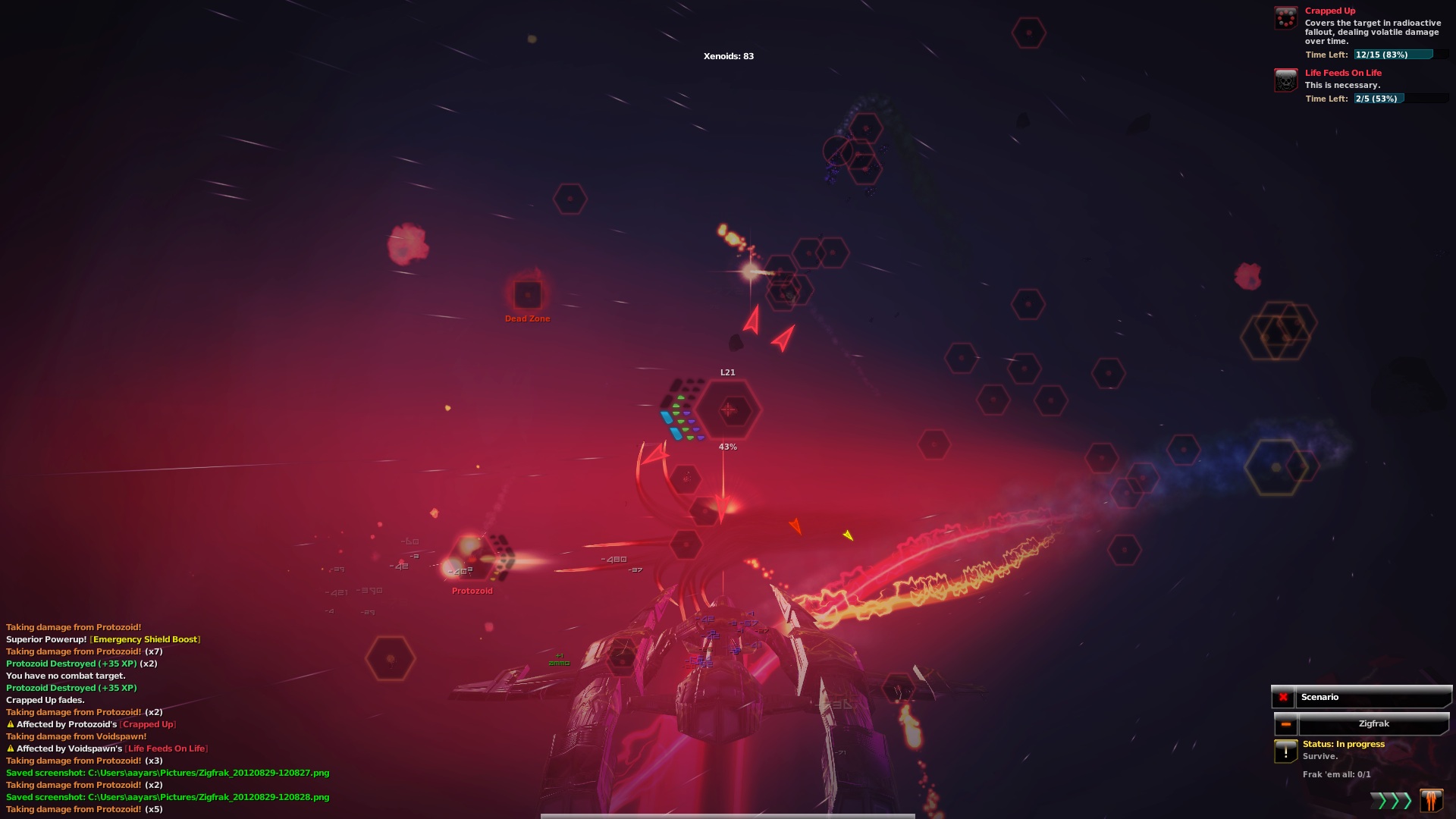 Скриншот из игры Zigfrak - 57