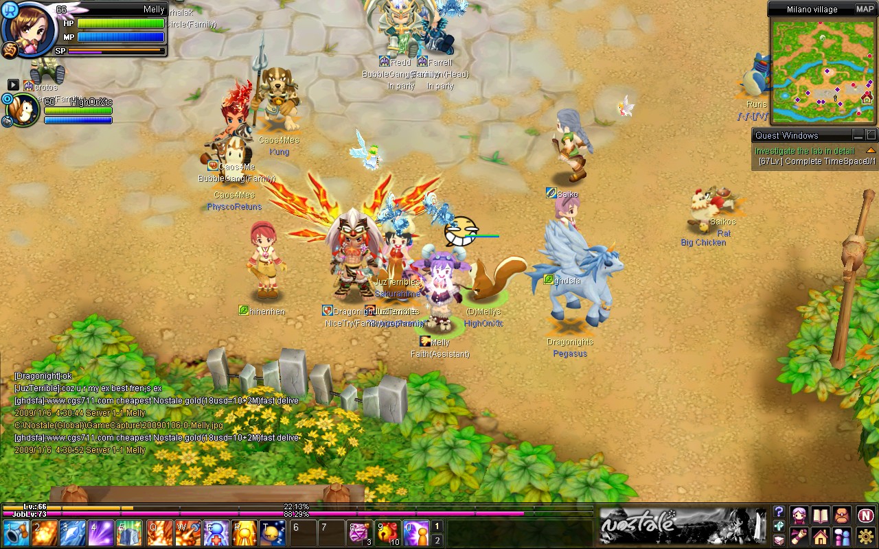 Скриншот из игры NosTale - 8