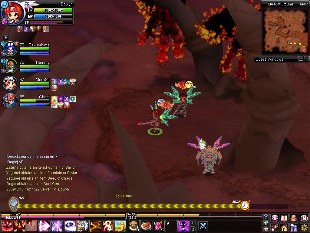 Скриншот из игры NosTale - 18