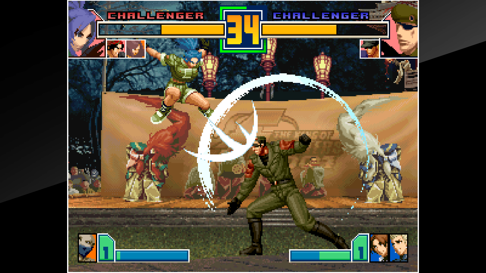 Скриншот из игры The King of Fighters 2001 - 6