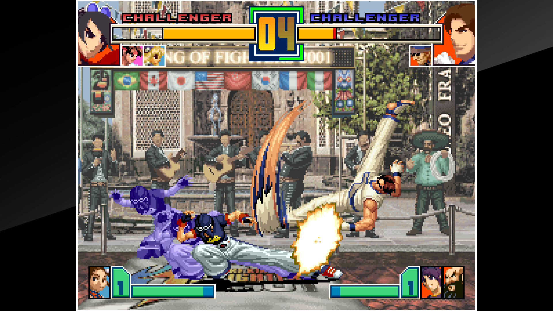 Скриншот из игры The King of Fighters 2001 - 12