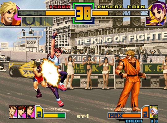 Скриншот из игры The King of Fighters 2001 - 4