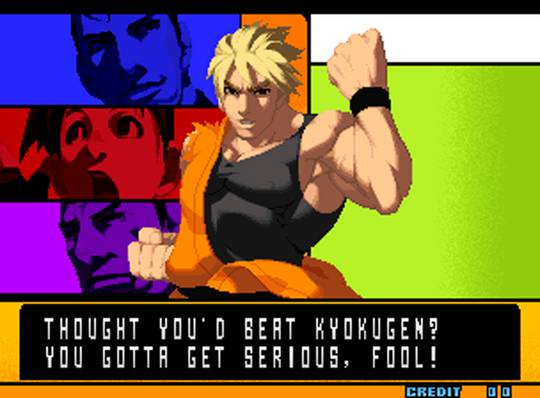 Скриншот из игры The King of Fighters 2001 - 5
