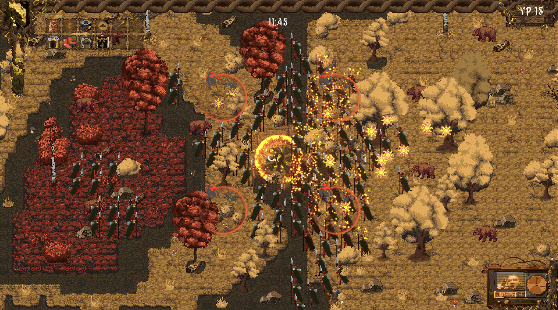 Скриншот из игры Древние Ящеры против Русов: Битва за Гиперборею - 15