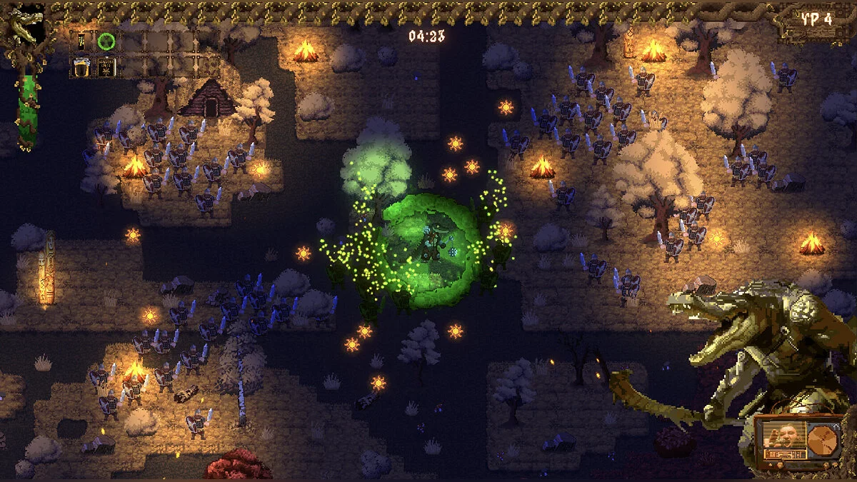 Скриншот из игры Древние Ящеры против Русов: Битва за Гиперборею - 22