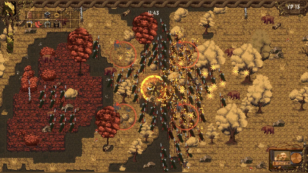 Скриншот из игры Древние Ящеры против Русов: Битва за Гиперборею - 7