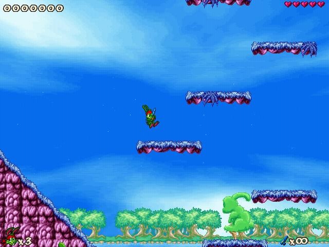 Скриншот из игры Jazz Jackrabbit 2: The Secret Files - 3