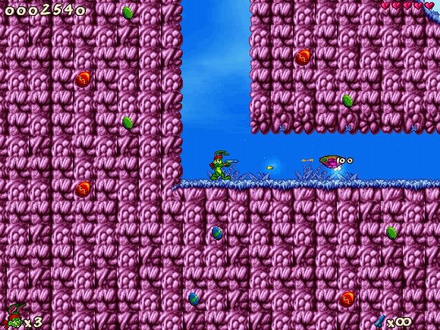 Скриншот из игры Jazz Jackrabbit 2: The Secret Files - 4