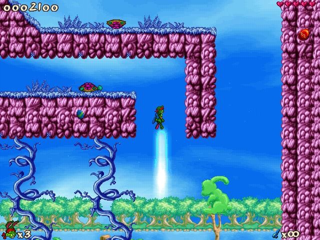 Скриншот из игры Jazz Jackrabbit 2: The Secret Files - 6