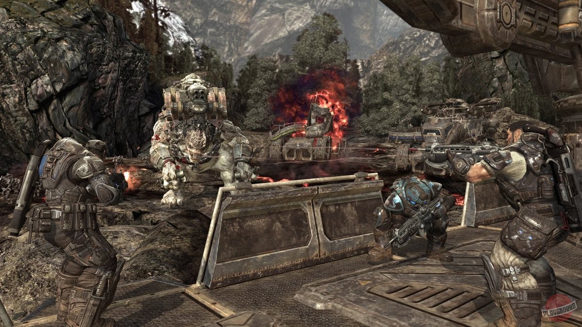 Скриншот из игры Gears of War 2 - 37
