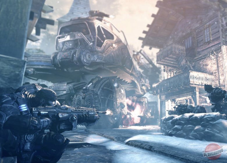 Скриншот из игры Gears of War 2 - 23