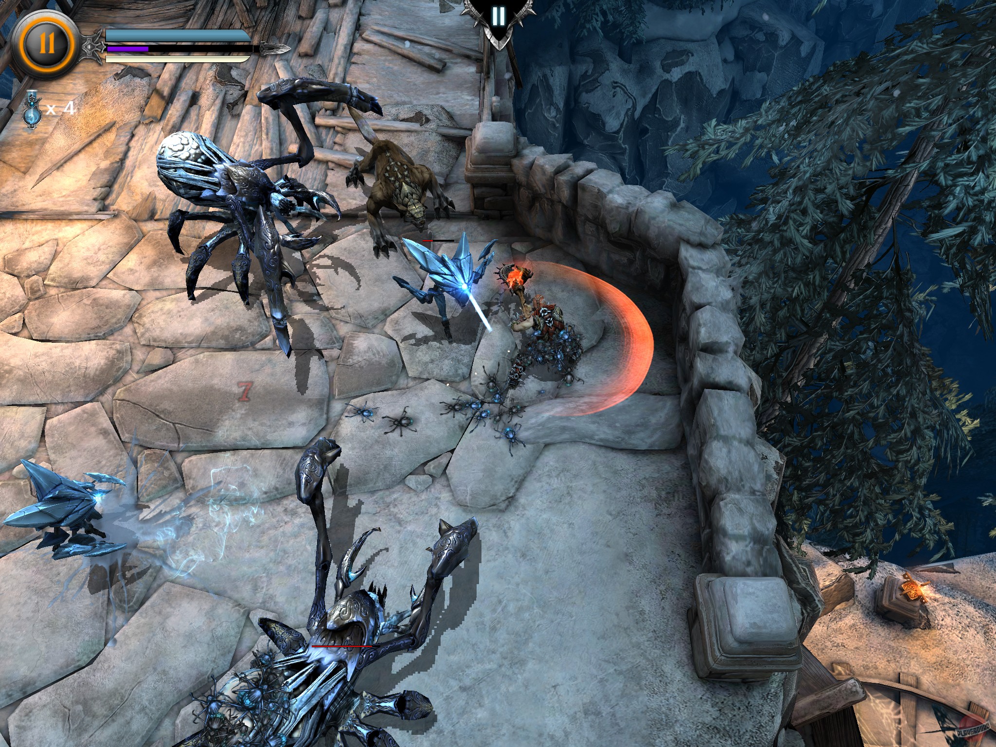 Скриншот из игры Infinity Blade: Dungeons - 10