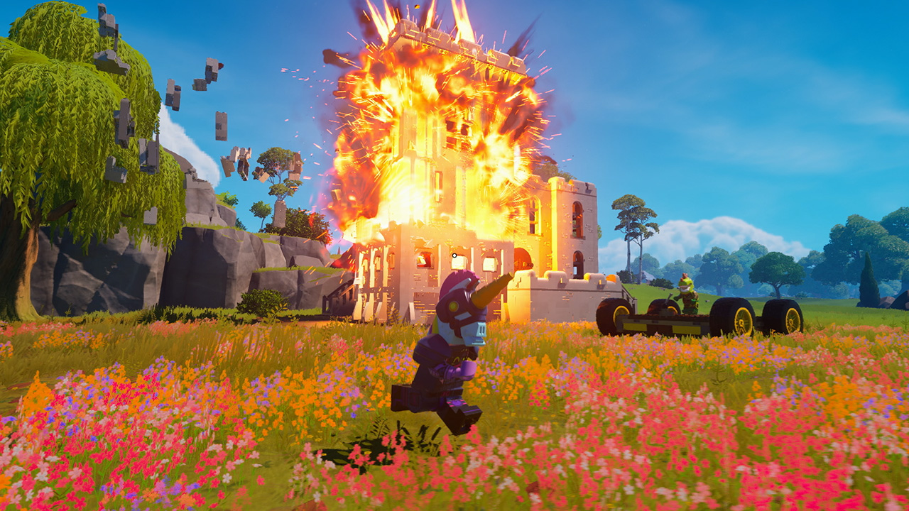 Скриншот из игры LEGO Fortnite - 1