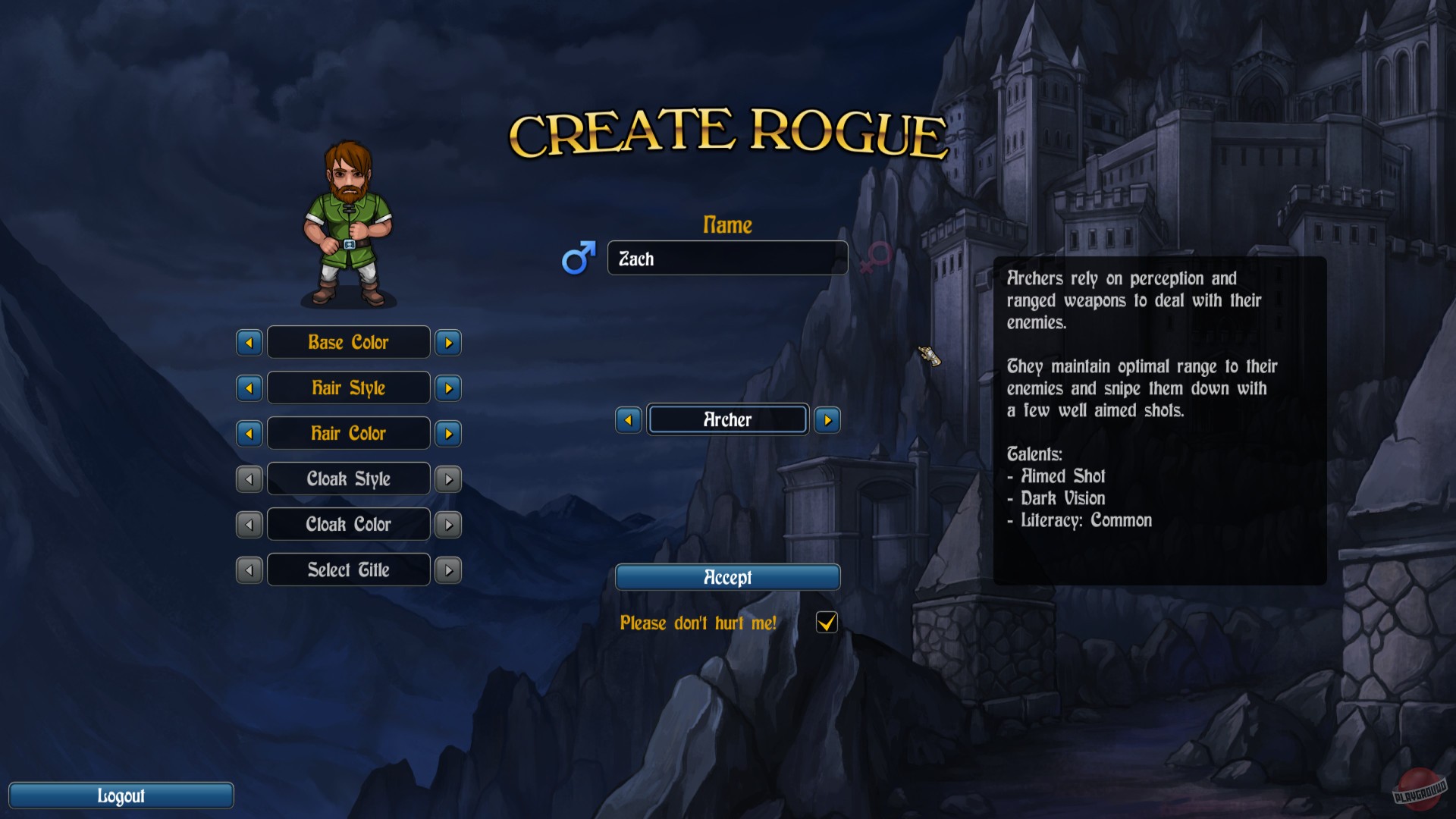 Скриншот из игры Rogue's Tale - 25