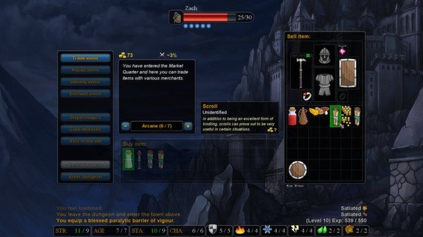 Скриншот из игры Rogue's Tale - 17
