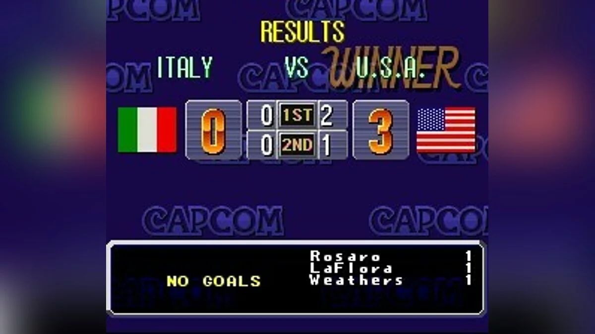 Скриншот из игры Capcom's Soccer Shootout - 10