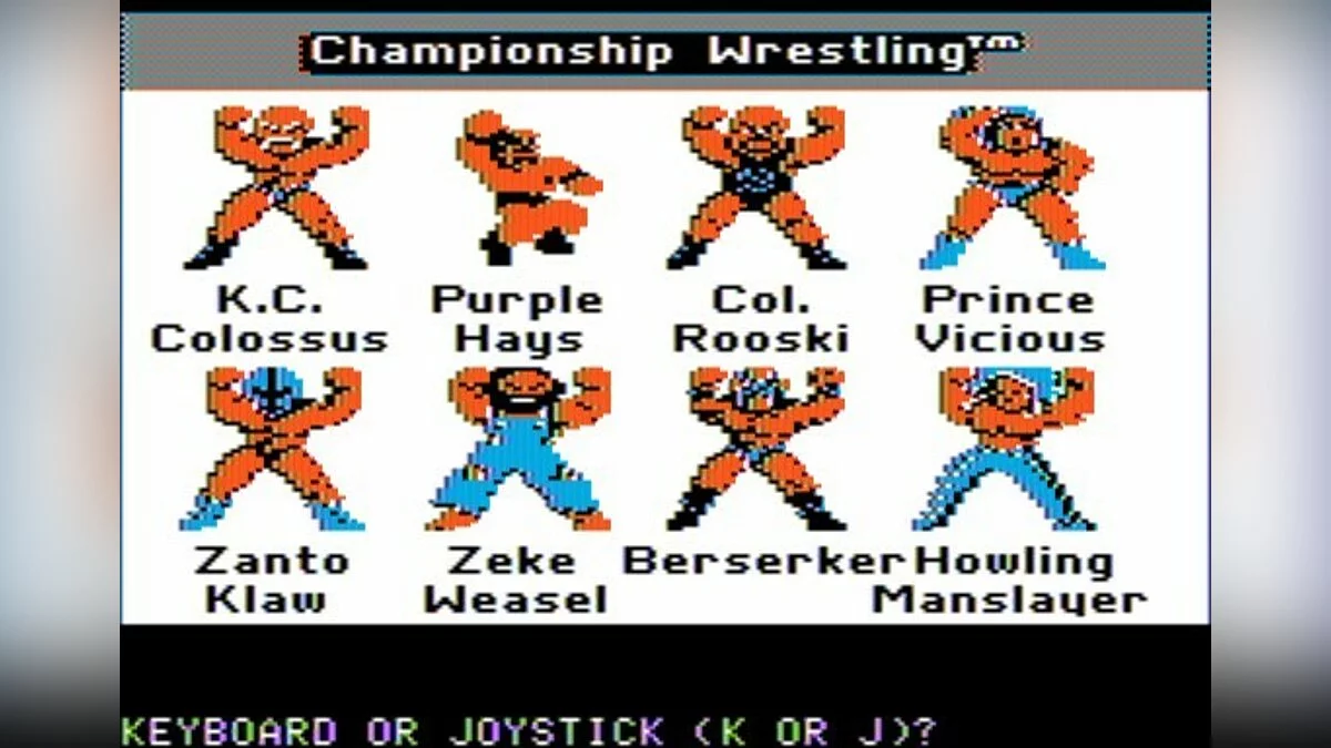 Скриншот из игры Championship Wrestling - 9