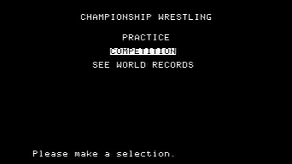 Скриншот из игры Championship Wrestling - 5