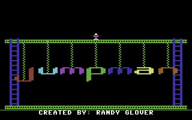 Скриншот из игры Jumpman - 1