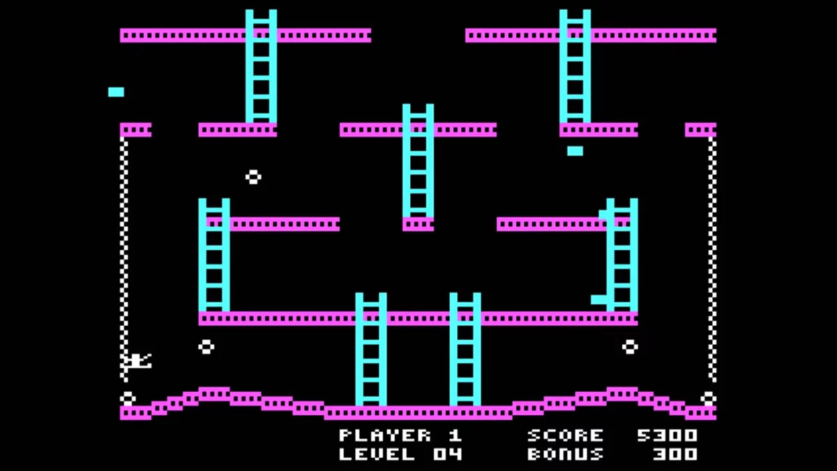 Скриншот из игры Jumpman - 3