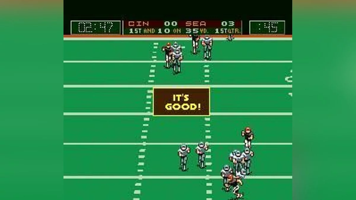 Скриншот из игры Capcom's MVP Football - 6