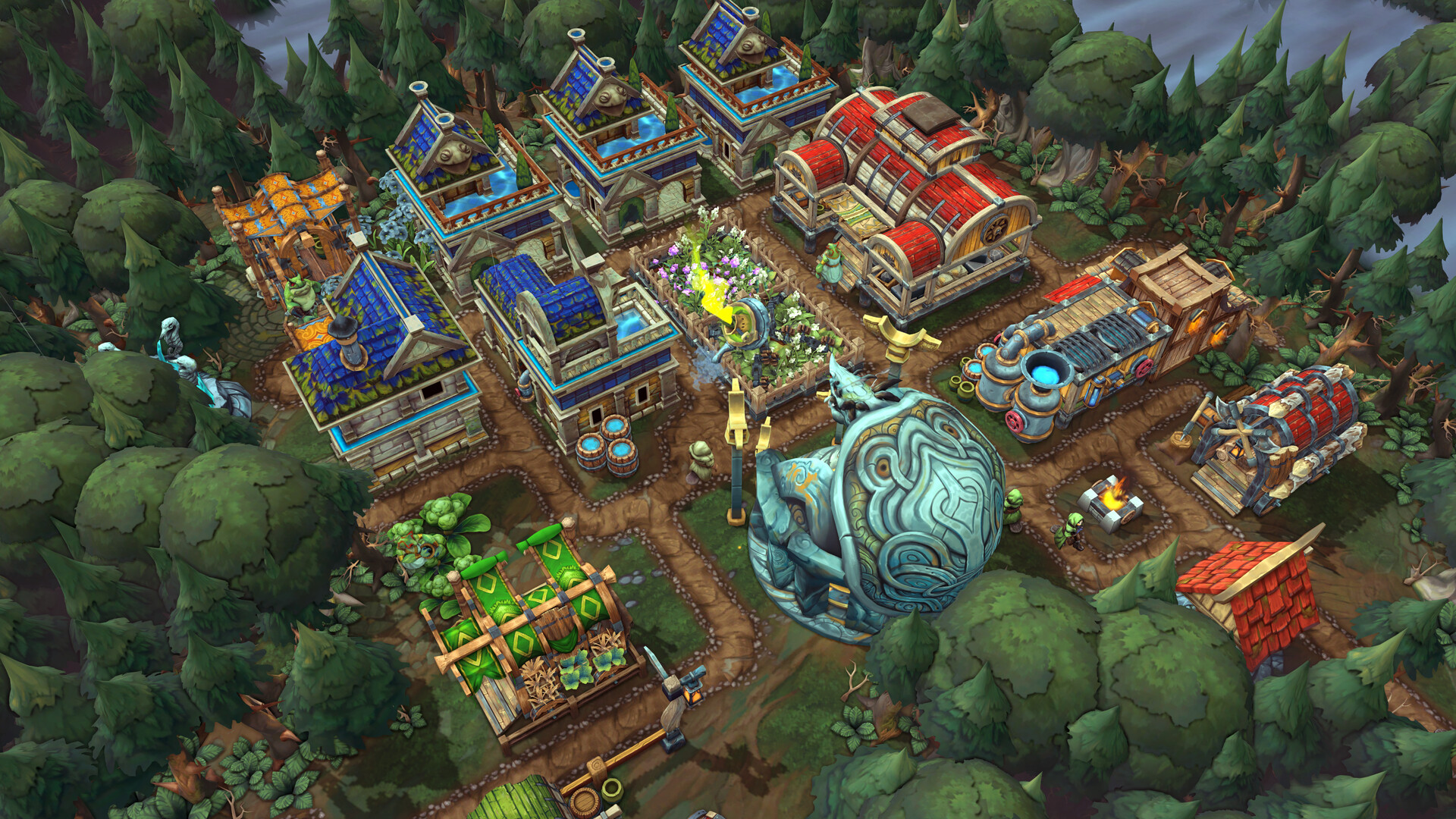 Скриншот из игры Against the Storm - Keepers of the Stone - 2