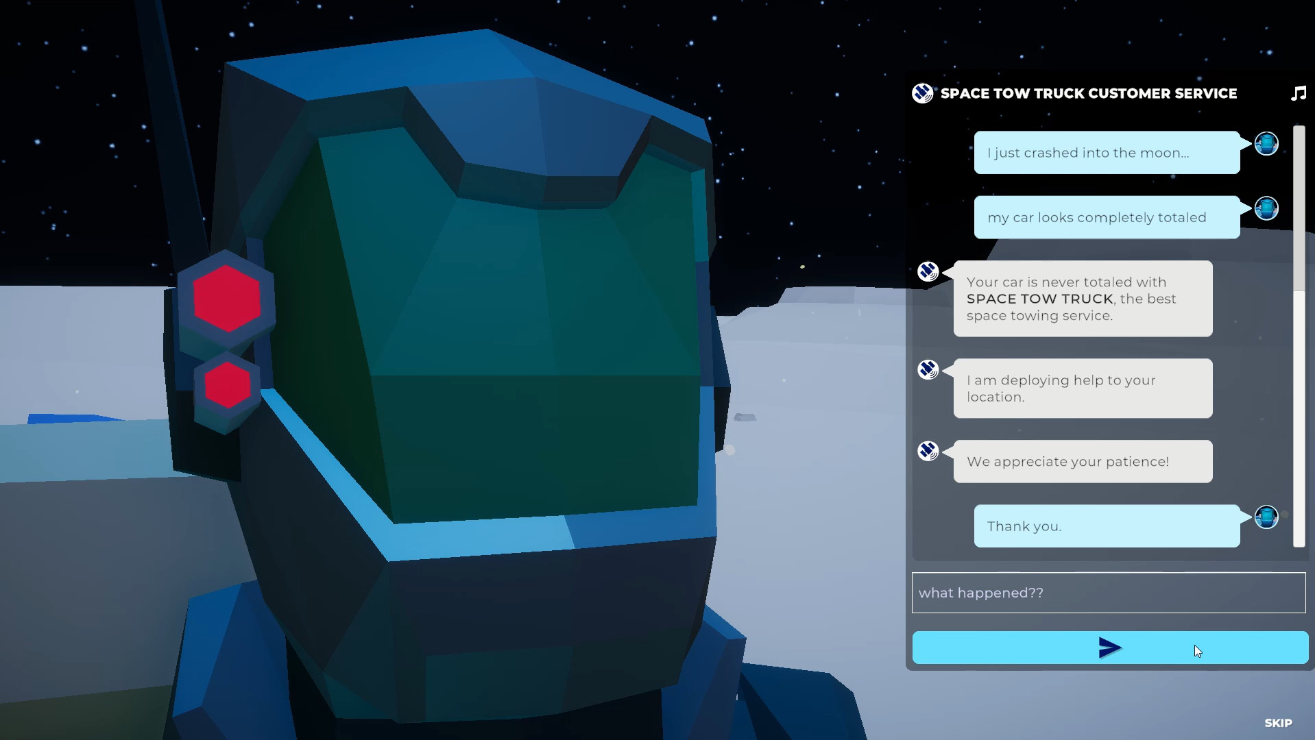 Скриншот из игры SPACE TOW TRUCK  - 1