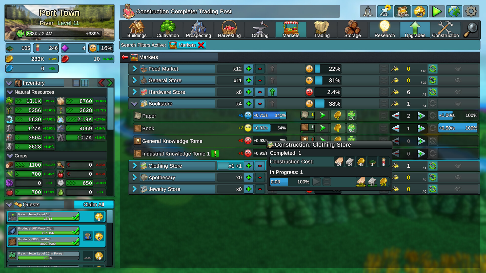 Скриншот из игры Factory Town Idle - 9