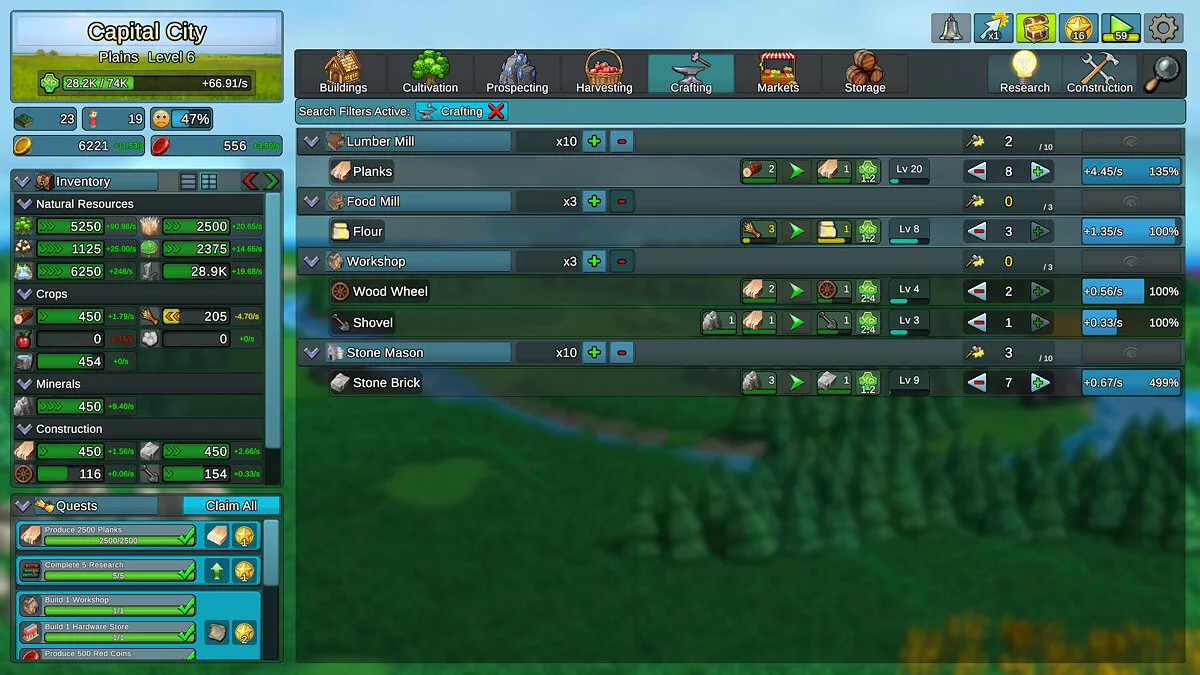 Скриншот из игры Factory Town Idle - 13