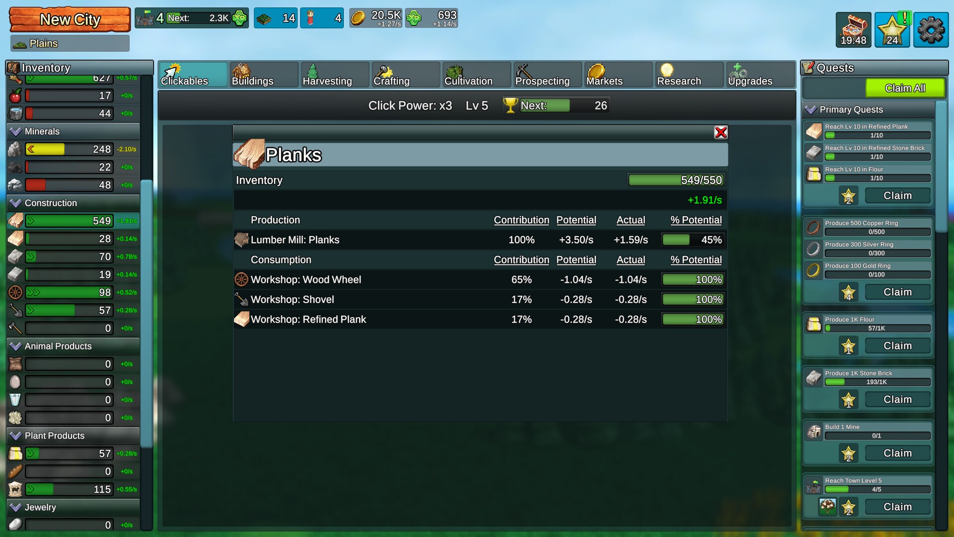 Скриншот из игры Factory Town Idle - 14