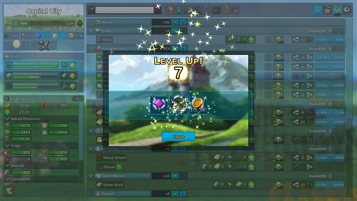 Скриншот из игры Factory Town Idle - 16