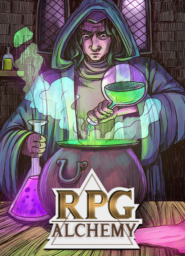 Обложка игры RPG Alchemy