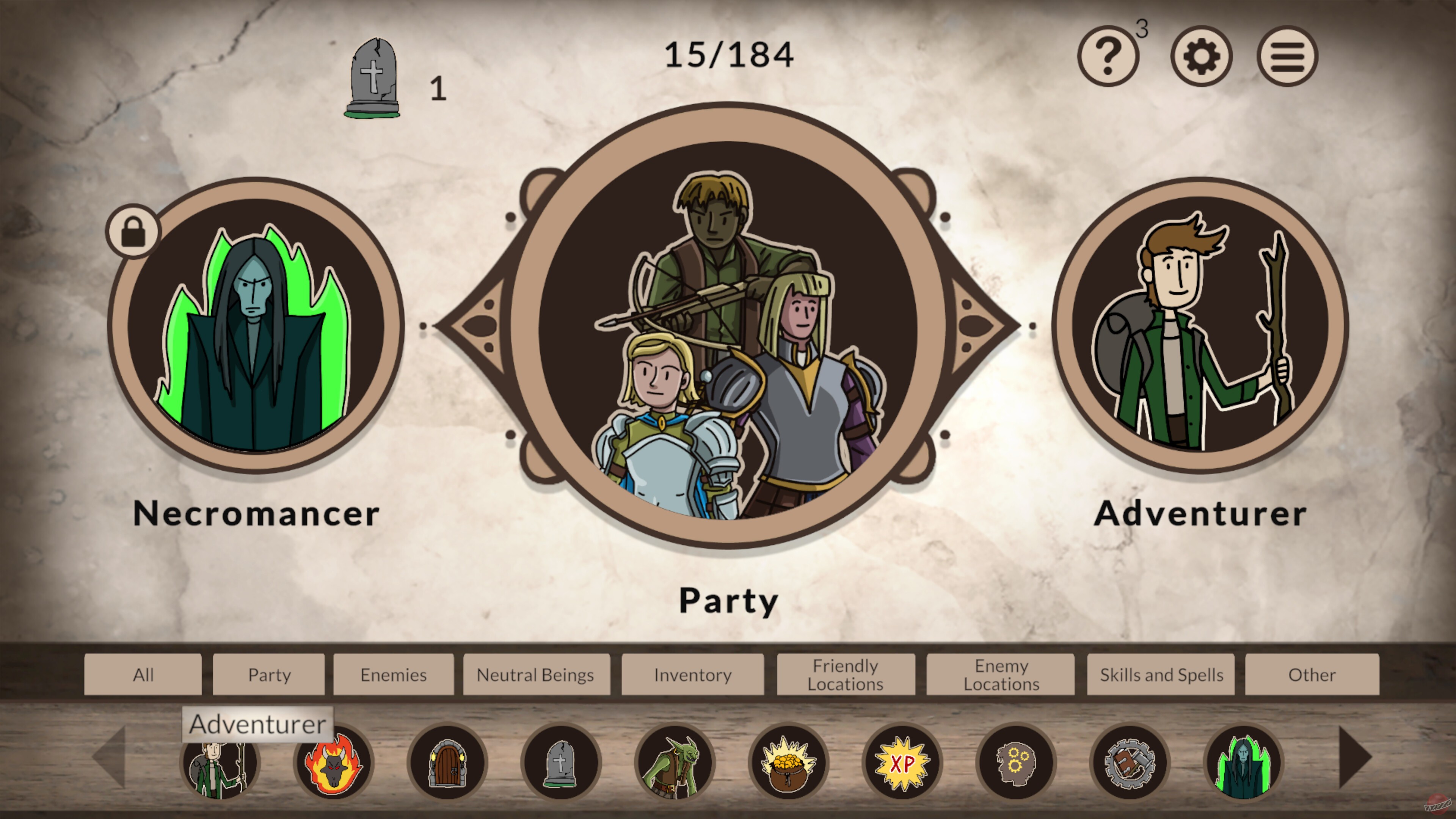 Скриншот из игры RPG Alchemy - 2