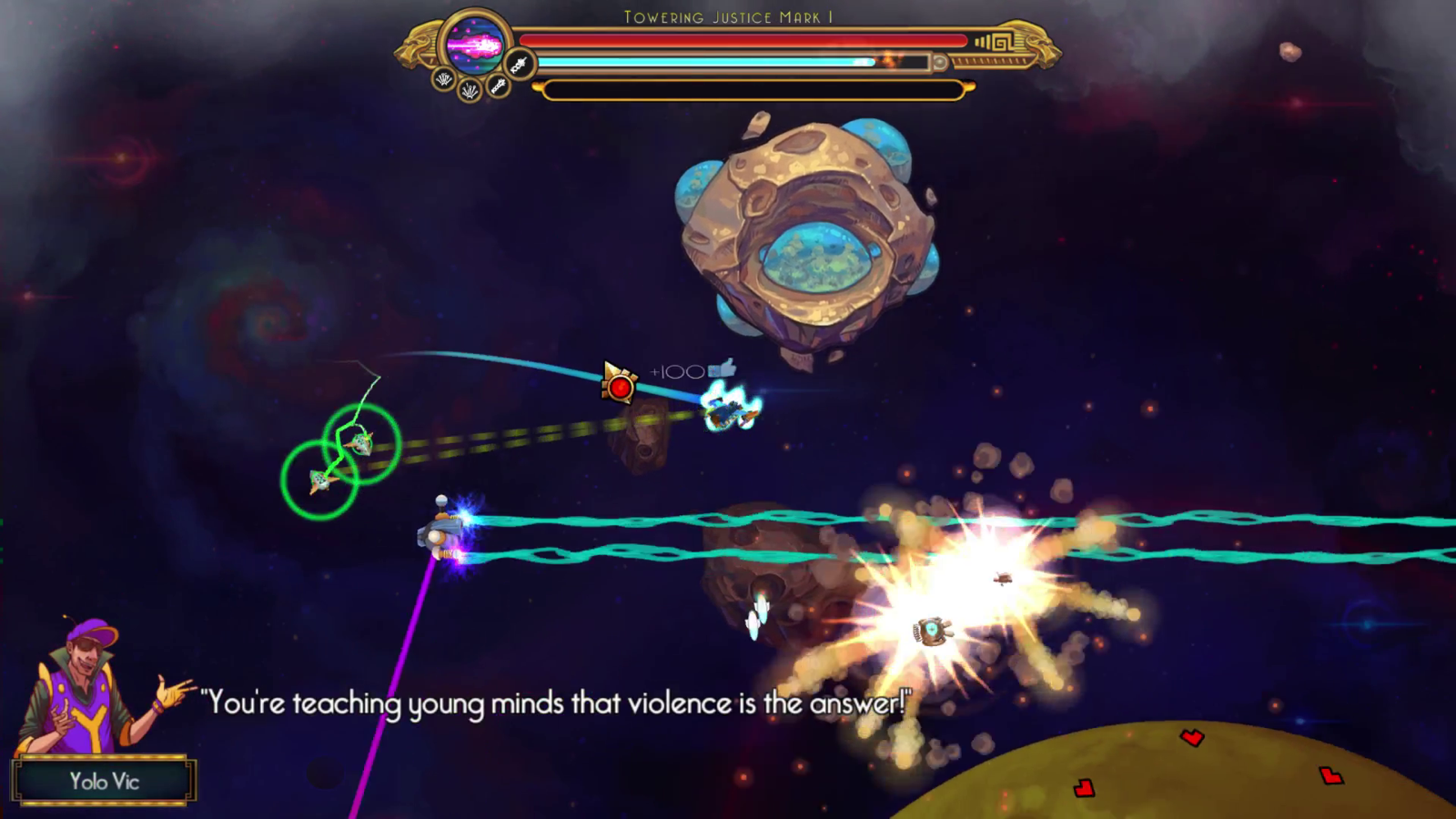 Скриншот из игры Commander Kamala Lays Down The Law! - 1