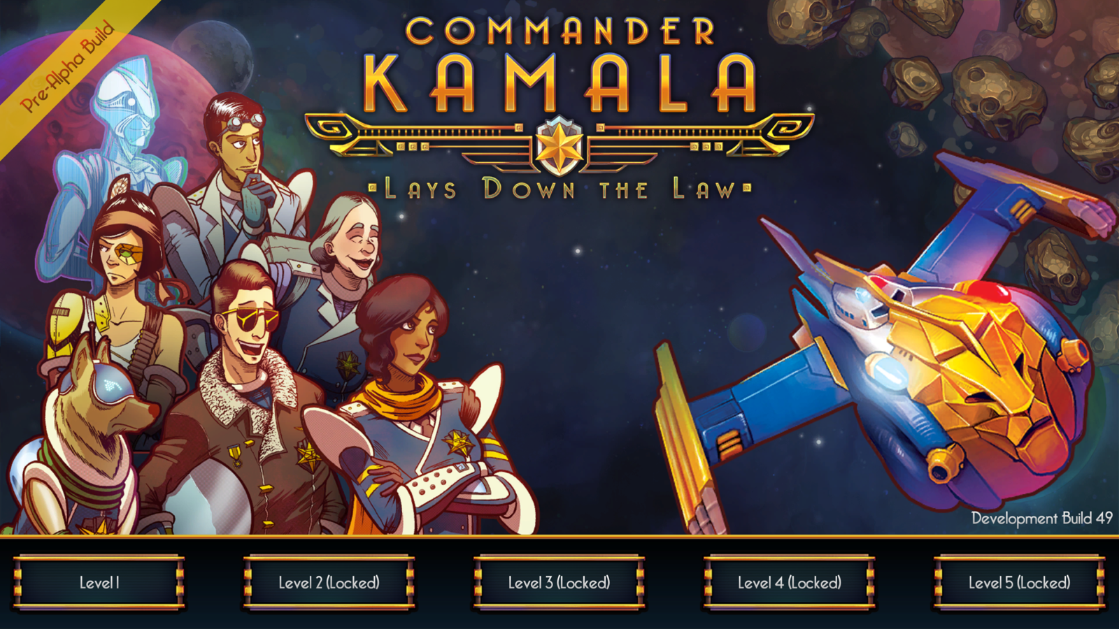 Скриншот из игры Commander Kamala Lays Down The Law! - 4