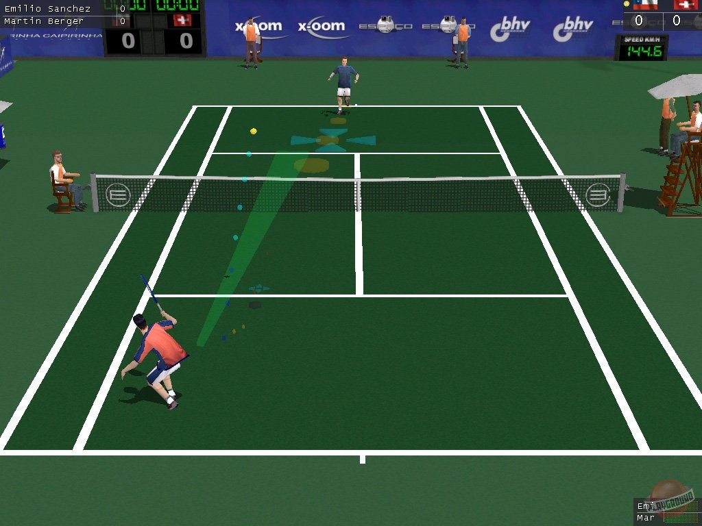 Скриншот из игры World Championship Tennis - 3