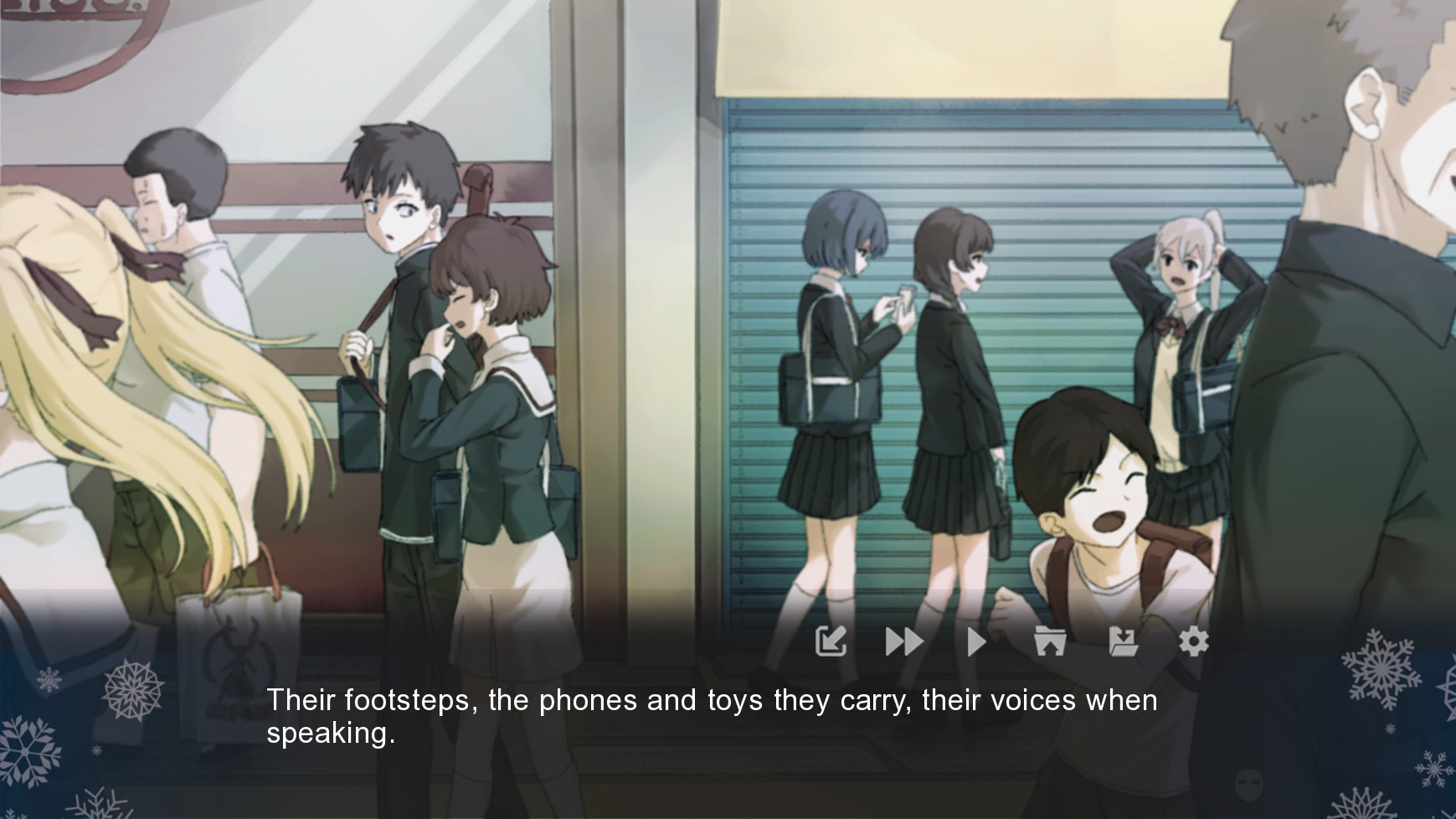 Скриншот из игры Winter's Empty Mask - 1