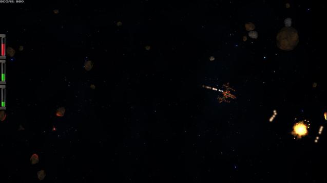 Скриншот из игры Asteroid Havoc - 2