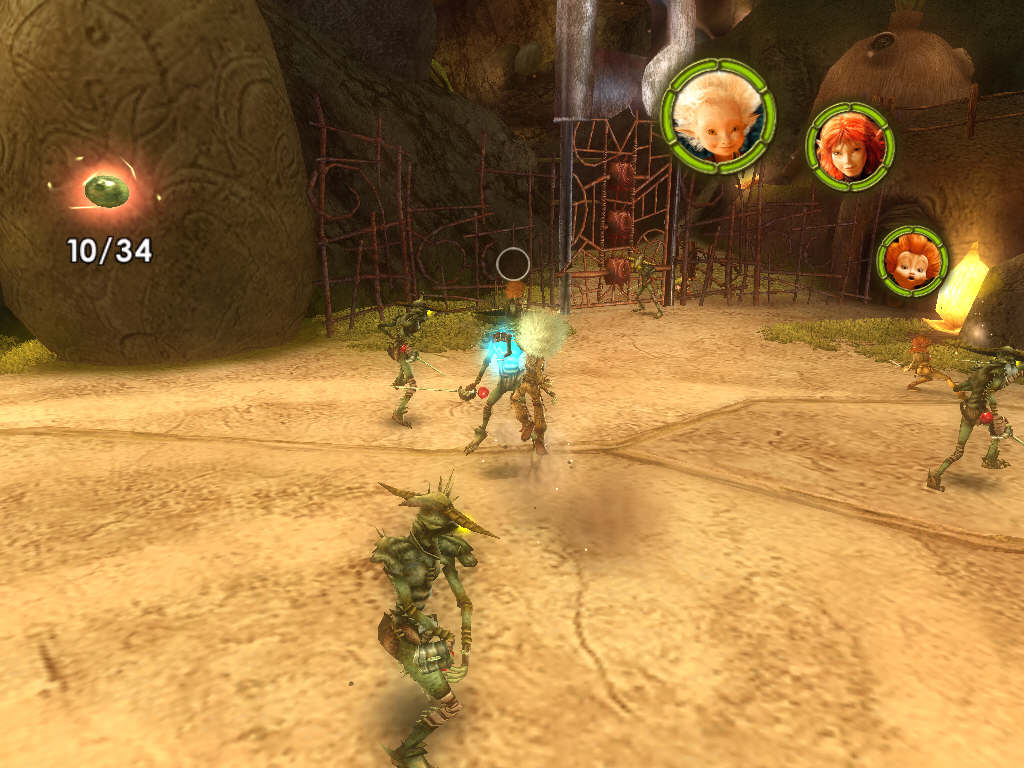 Скриншот из игры Arthur and the Minimoys - 2