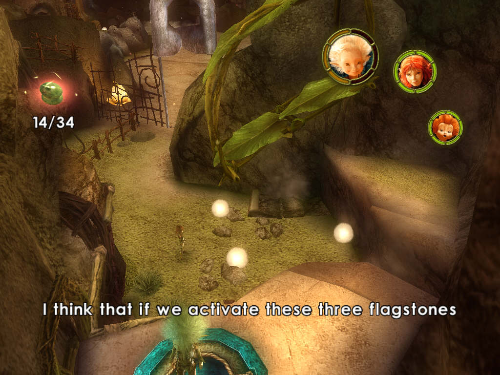 Скриншот из игры Arthur and the Minimoys - 6