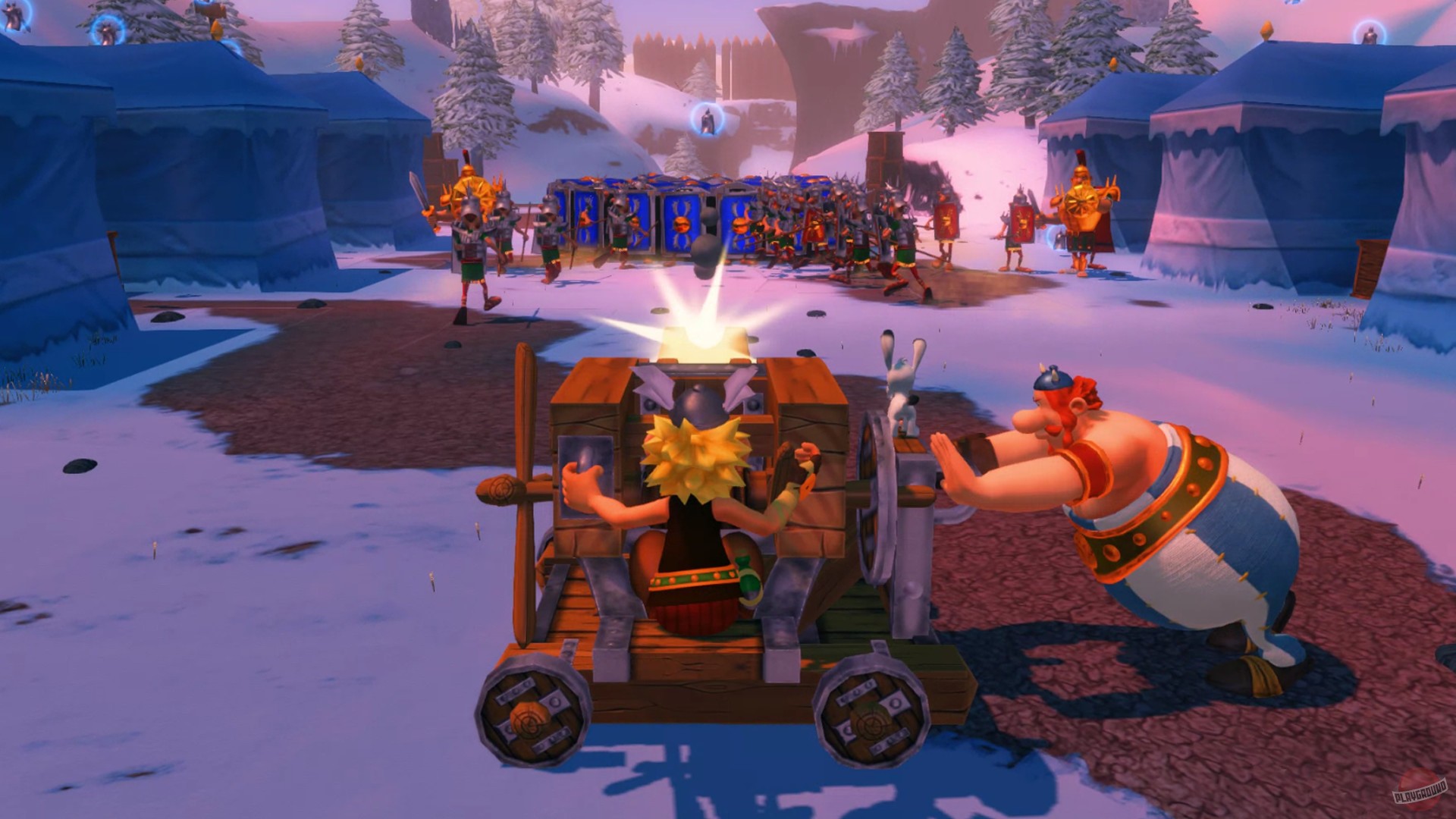 Скриншот из игры Asterix and Obelix: Kick Buttix - 3