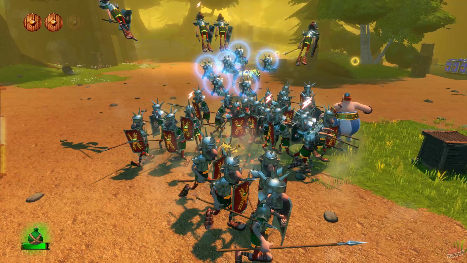 Скриншот из игры Asterix and Obelix: Kick Buttix - 7