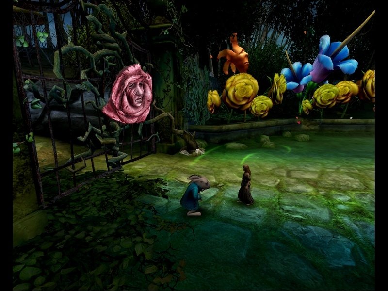 Скриншот из игры Tim Burton's Alice in Wonderland - 5
