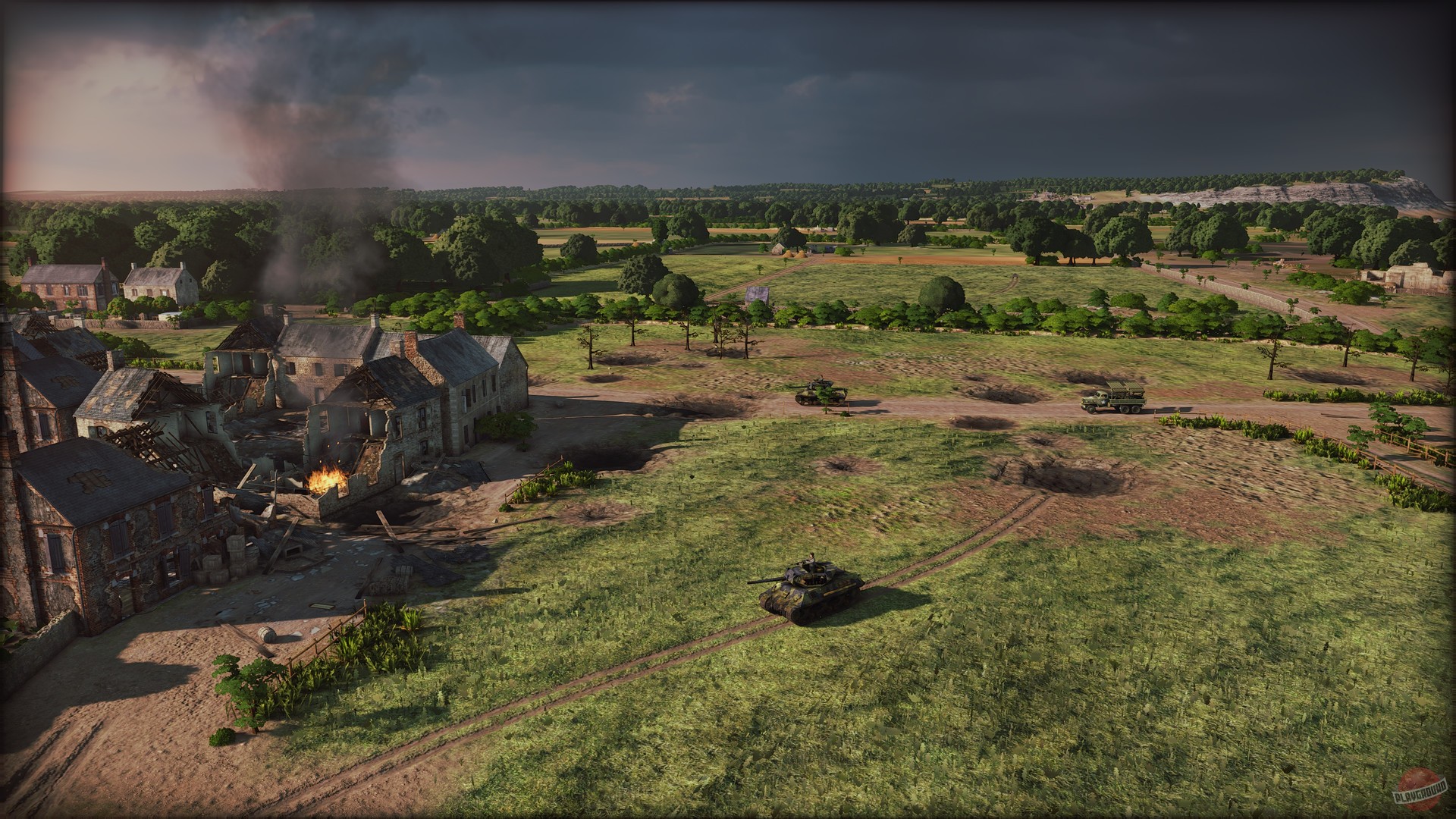 Скриншот из игры Steel Division: Normandy 44 - 47