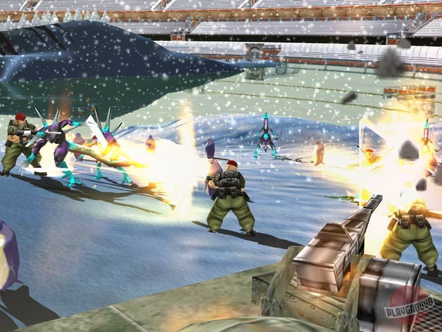 Скриншот из игры The Gladiators: Galactic Circus Games - 6