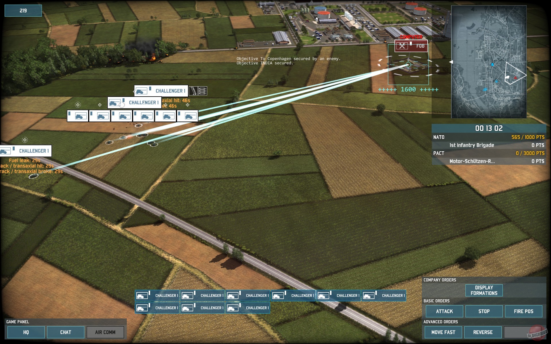 Скриншот из игры Wargame: AirLand Battle - 37